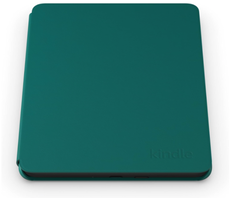 Husa de protectie Piele Plant-Based pentru Kindle Paperwhite 12Gen si Kindle Colorsoft Culoare Verde Jade [3]