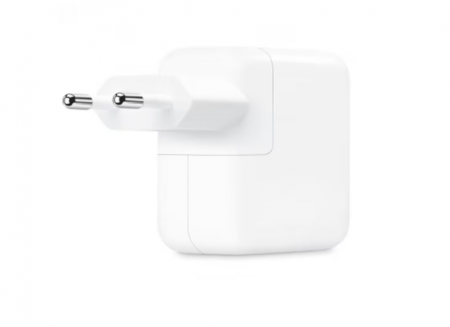 Incarcator Apple Power Adapter, Dual USB-C, 35W, White MNWP3ZM/A [2]