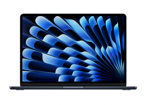 Laptop-uri - Laptop Apple MacBook Air 13", cu procesor Apple M4, 10 nuclee CPU si 10 nuclee GPU, 16GB RAM, 512GB, Midnight