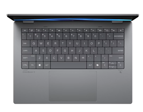 Laptop HP OmniBook X Flip Next Gen AI 14-FK0002NA, AMD Ryzen AI 7 350 pana la 5GHz, 14" 2K Touch, 16GB, SSD, 1TB, AMD Radeon 860M, Windows 11 Home, Gri [3]