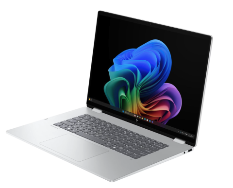 Laptop HP OmniBook X Flip Next Gen AI 16-AR0002NA, AMD Ryzen AI 7 350 pana la 45GHz, 16" 2K, 16GB, SSD 1TB, Windows 11 Home, Gri [2]