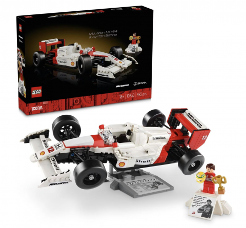 LEGO - LEGO® Icons Creator Expert - McLaren MP4/4 si Ayrton Senna 10330, 693 piese