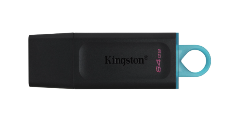 Diverse - Memorie USB Stick Kingston DataTraveler Exodia 64GB, USB 3.2, Black/Teal