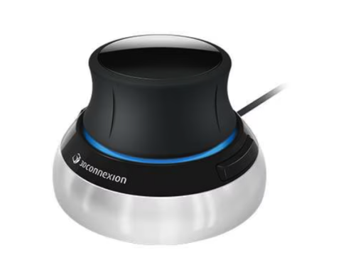 Componente PC - Mouse, 3Dconnexion, SpaceCompact, Negru