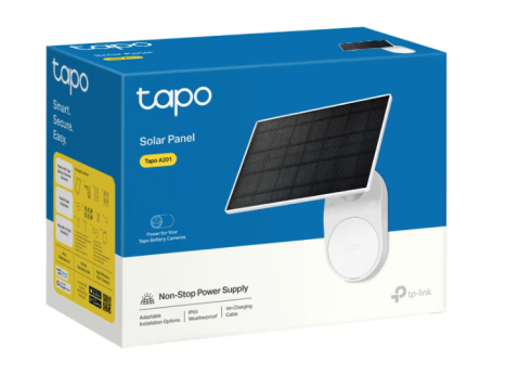 Panou Solar TP-Link Tapo A201, 2.5W, IP65, Cablu 3.8m [2]