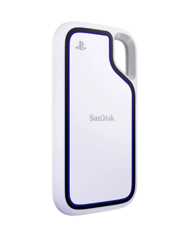 Componente PC - Sandisk Extreme for PS5 and PC USB 3.2 Extern SSD 1TB 2.5" Alb