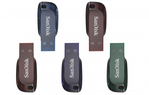 Set 5 USB 2.0 Flash Drive Sandisk Cruzer Blade 32GB [1]