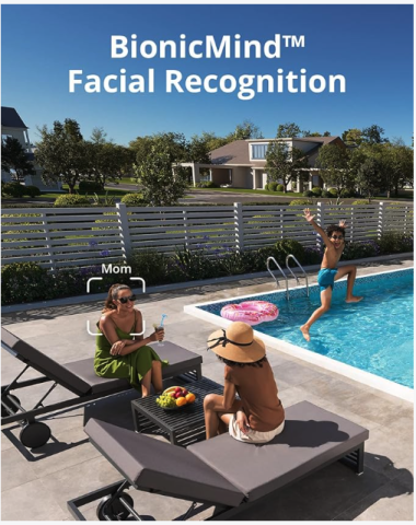 Sistem de supraveghere wireless eufyCam S3 Pro HomeBase 3 cu 2 camere eufy S3 Pro, 8MP, 4K UHD 3840x2160, Max Color Night Vision, Panou Solar Integrat, AI Face Recognition, Smart Detection, Two-Way Au [4]