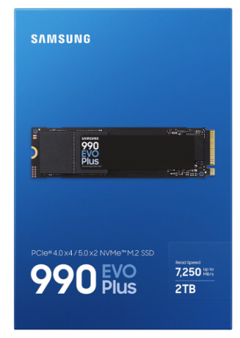 Solid-State Drive (SSD) Samsung 990 EVO Plus PCIe 4.0 NVMe M.2 2TB [3]