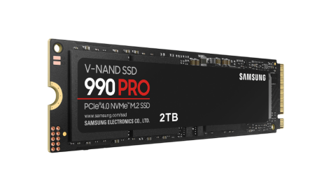 Solid State Drive (SSD) Samsung 990 PRO 2TB, PCIe Gen 4.0 x4, NVMe, M.2. [2]