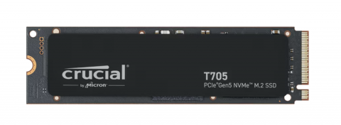SSD-uri - SSD Crucial T705 M.2 2280, 2TB, NVMe, Viteza Scriere 12700MB/s, Citire 14500MB/s, CT2000T705SSD3