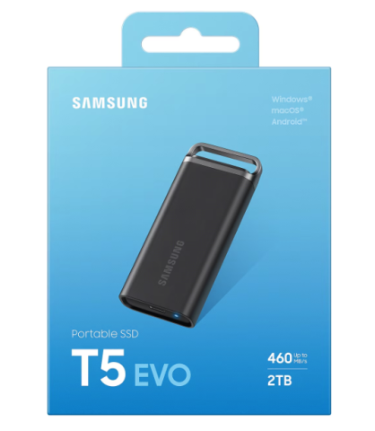 SSD Extern Samsung T5 EVO Black, 2TB, USB 3.2 [3]