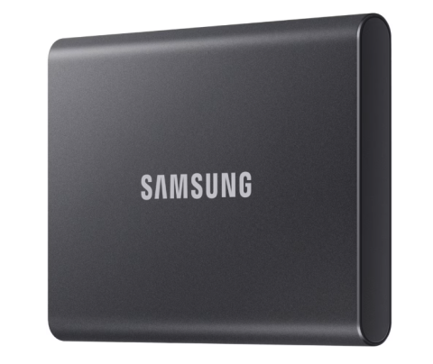 SSD Extern Samsung T7 Portabil, 1TB, USB 3.2, Titan Grey [2]