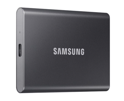SSD Extern Samsung T7 Portabil, 1TB, USB 3.2, Titan Grey [3]