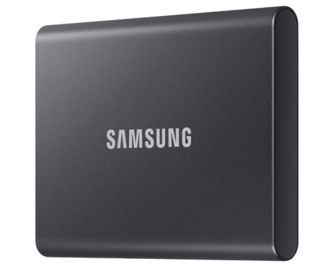 SSD Extern Samsung T7 portabil, 1TB, USB 3.2, Titan Grey [2]