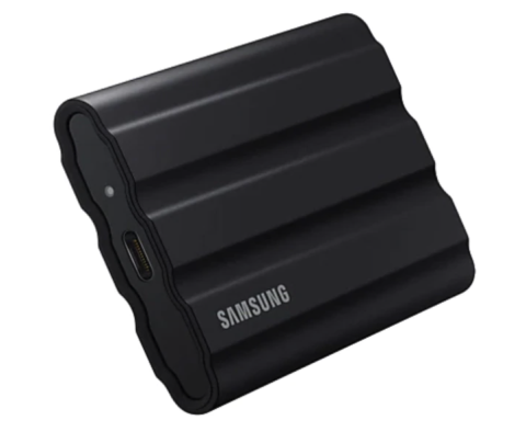 SSD Extern Samsung T7 Shield, 1TB, USB 3.2, Black [1]
