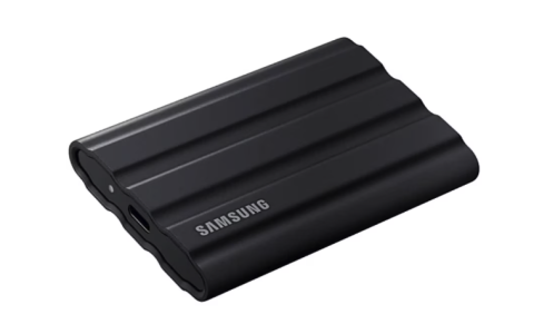 SSD Extern Samsung T7 Shield, 1TB, USB 3.2, Black [2]