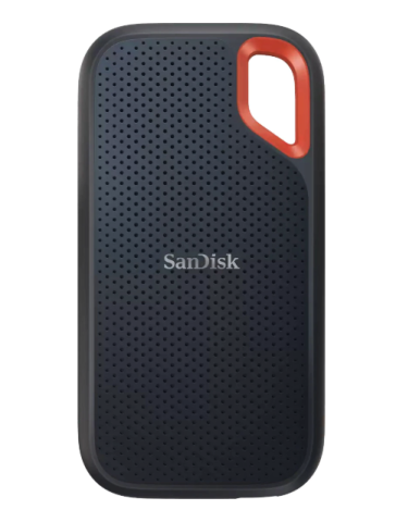 SSD-uri Externe - SSD extern Sandisk Extreme® Portable V2, 4TB, NVMe, USB 3.2 Gen 2, protectie IP55