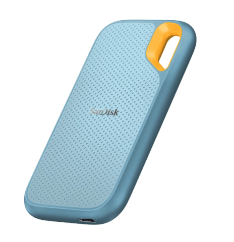 SSD extern Sandisk Extreme® Portable V2, 4TB, NVMe, USB 3.2 Gen 2, protectie IP55 Albastru [3]