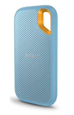 SSD extern Sandisk Extreme® Portable V2, 4TB, NVMe, USB 3.2 Gen 2, protectie IP55 Albastru [2]