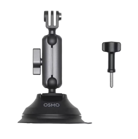 Accesorii Foto & Video - Suport cu Ventuza Pentru Dji Osmo Action 3/Dji Action 2/Dji Osmo Action, Negru
