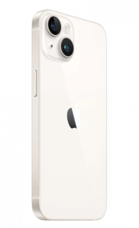 Telefon Mobil Apple iPhone 14, 128GB, 5G, Starlight ( Alb ) [2]