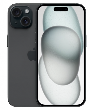 Apple - Telefon Mobil Apple iPhone 15, 128GB, 5G, Black