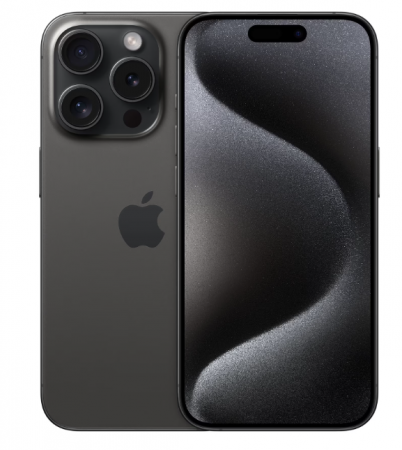 Apple - Telefon Mobil Apple iPhone 15 Pro, 1TB, 5G, Black Titanium