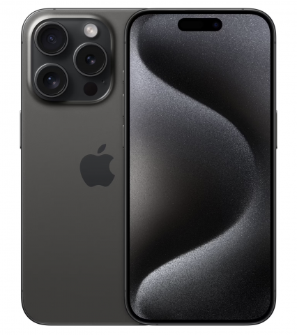 Apple - Telefon Mobil Apple iPhone 15 Pro Max, 256GB, 5G, Black Titanium