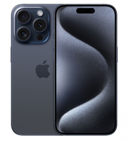 Telefon Mobil Apple iPhone 15 Pro Max, 512GB, 5G, Blue Titanium