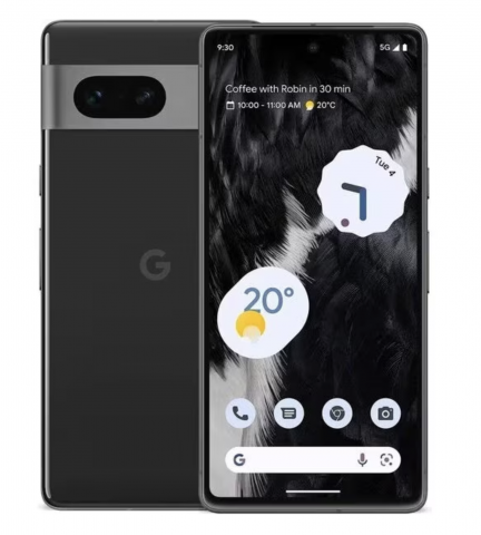 Telefoane - Telefon Mobil Google Pixel 7, Dual SIM, 256GB, 8GB RAM, 5G, Obsidian Black