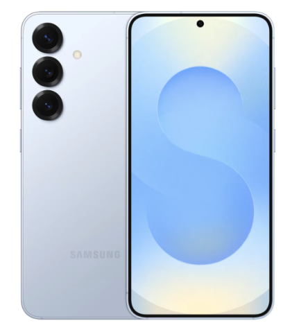 Samsung - Telefon Mobil Samsung Galaxy S25, Dual SIM, 12GB RAM, 128GB, 5G, Icyblue