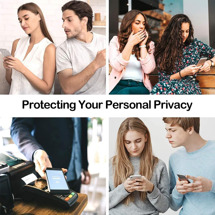 Folie de protecție Mobilesmart pentru Samsung Galaxy S23 ULTRA, sticlă securizată Privacy, Full Glue [3]
