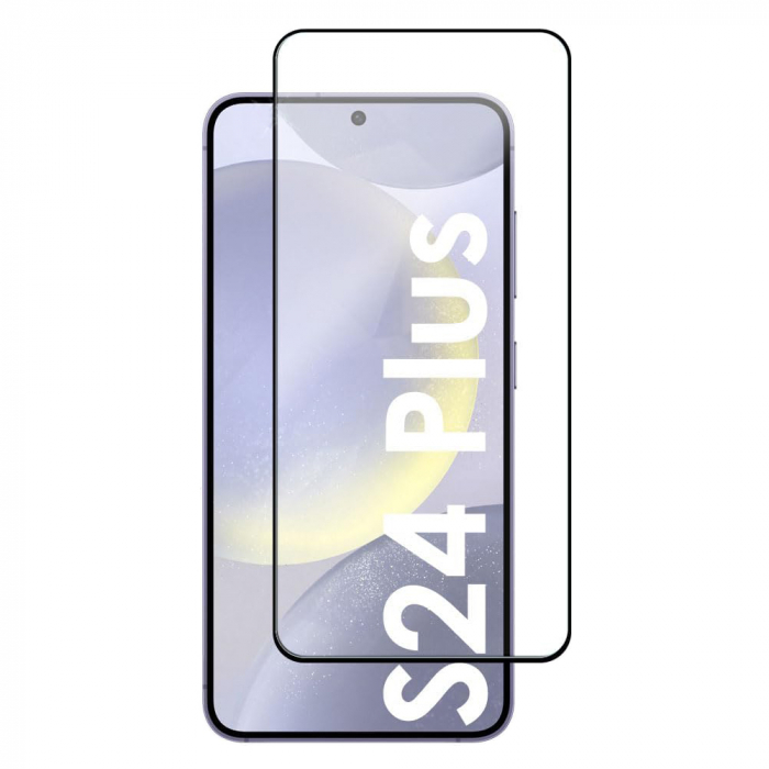 Folie de protecție Mobilesmart pentru Samsung Galaxy S24 PLUS, sticlă securizată Full Glue [1]