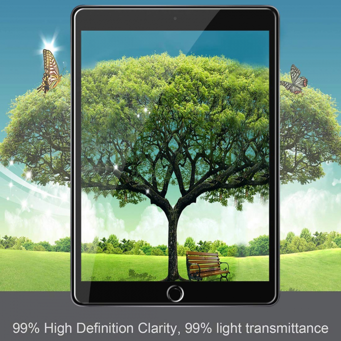 Folie protectie sticla securizata Apple iPad 10.2'' (2019), protectie ecran, fata [2]