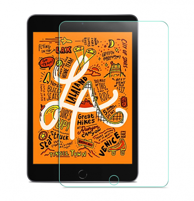 Folie protectie sticla securizata Apple iPad mini 5, protectie ecran, fata [1]