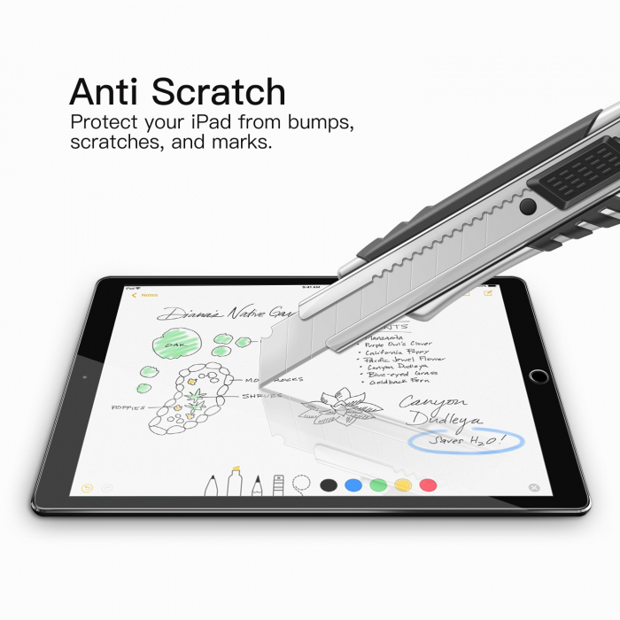 Folie protectie sticla securizata Apple iPad Pro 10.5", protectie ecran, fata [7]