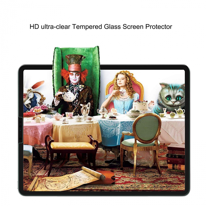 Folie protectie sticla securizata Apple iPad Pro (2018), 11", protectie ecran, MobileSmart©, fata [3]