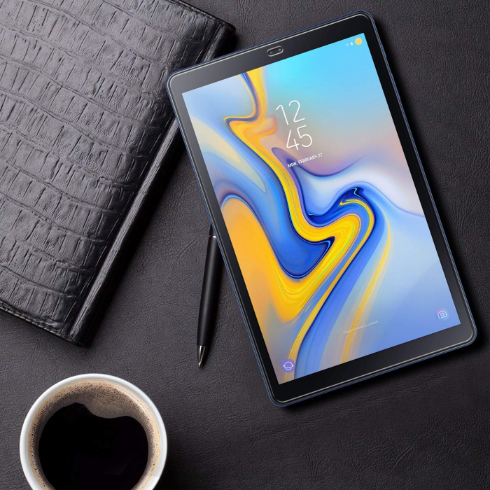 Folie protectie sticla securizata Samsung Tab A T590 / T595 (2018) 10.5'', protectie ecran, fata [3]