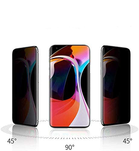 Folie sticla OnePlus 6T, Privacy, 5D, protectie ecran, acopera tot ecranul, 0.25 mm [4]
