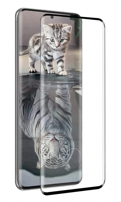 Folie sticla pentru Samsung Galaxy S21 ULTRA, Full glue, protectie ecran tempered glass fata, 3D, acopera tot ecranul [1]