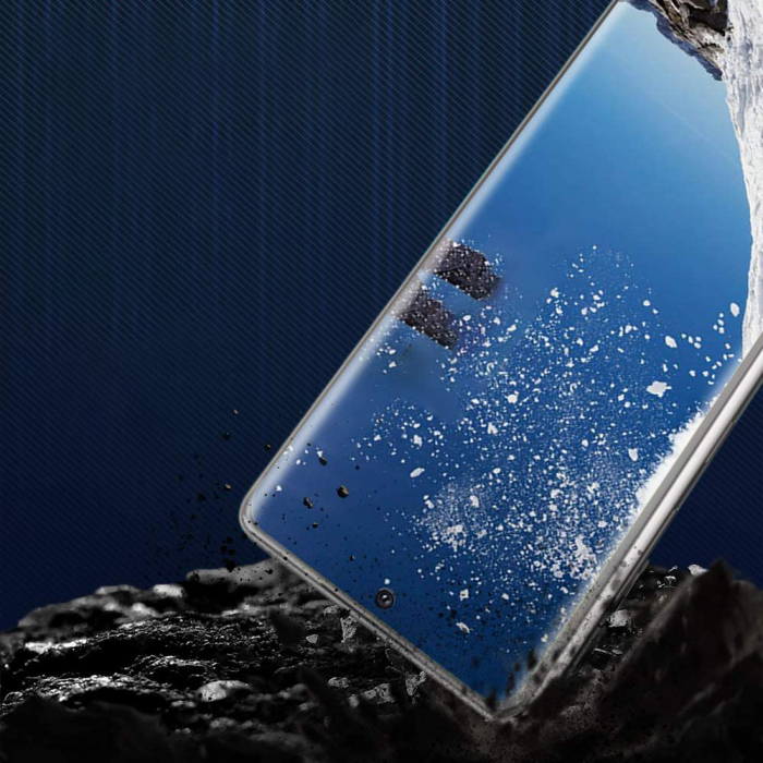 Folie sticla pentru Samsung Galaxy S21 ULTRA, Full glue, protectie ecran tempered glass fata, 3D, acopera tot ecranul [2]