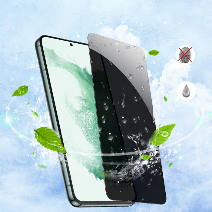 Folie sticla pentru Samsung Galaxy S22, Privacy, protectie ecran securizata, Case friendly [3]