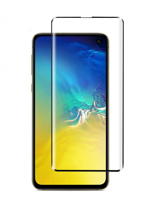 Folie sticla Samsung Galaxy S10e, protectie ecran tempered glass fata, 3D, acopera tot ecranul [1]