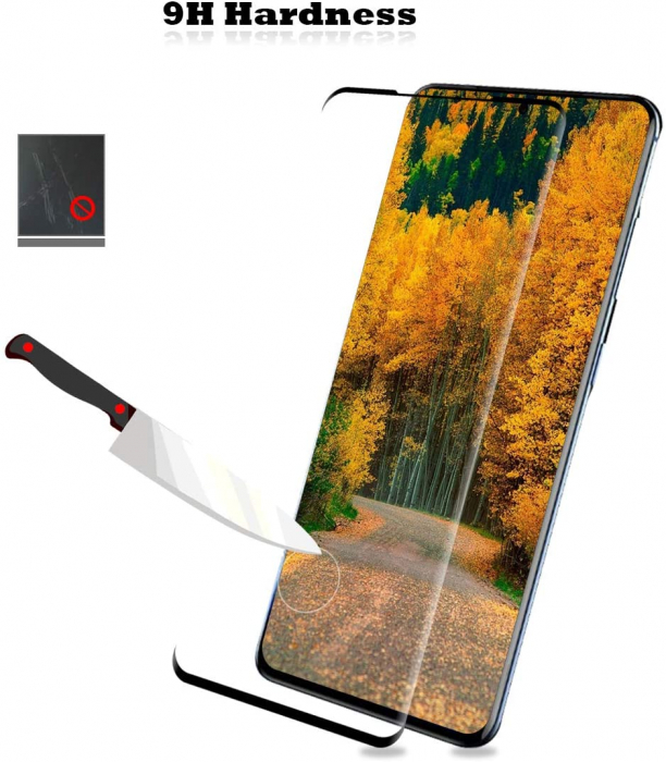 Folie sticla Samsung Galaxy S20, protectie ecran tempered glass fata, 5D, acopera tot ecranul [3]