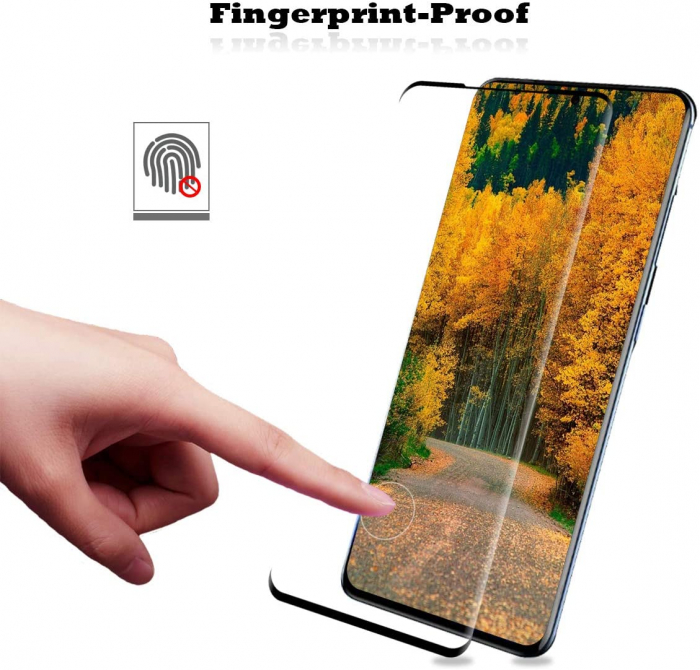 Folie sticla Samsung Galaxy S20, protectie ecran tempered glass fata, 5D, acopera tot ecranul [2]