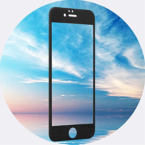 Folie sticla securizata iPhone 6, 5D, protectie completa ecran si margini curbate, Negru [4]