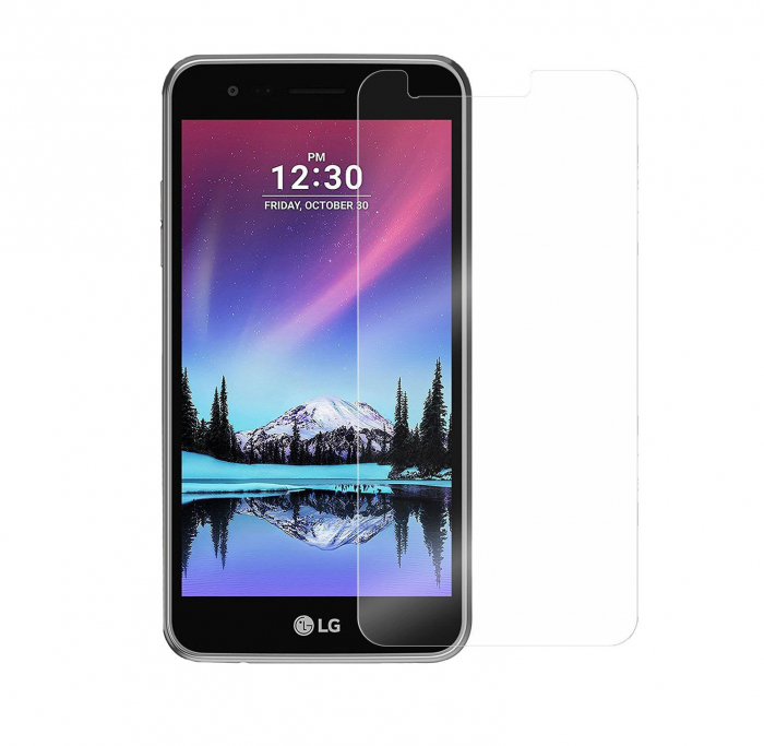 Folie sticla tempered glass LG K4 (2017), protectie ecran, fata, 0.2mm [1]