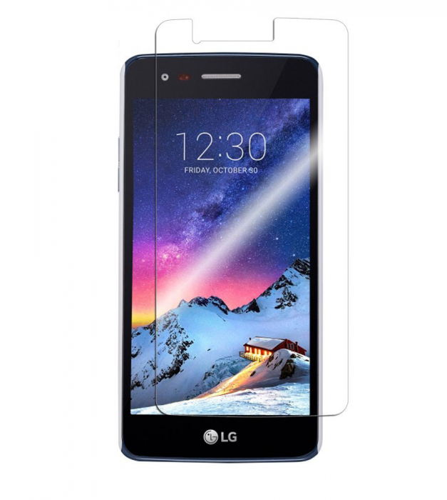 Folie sticla tempered glass LG K8 (2017), protectie ecran, fata, 0.2mm [1]