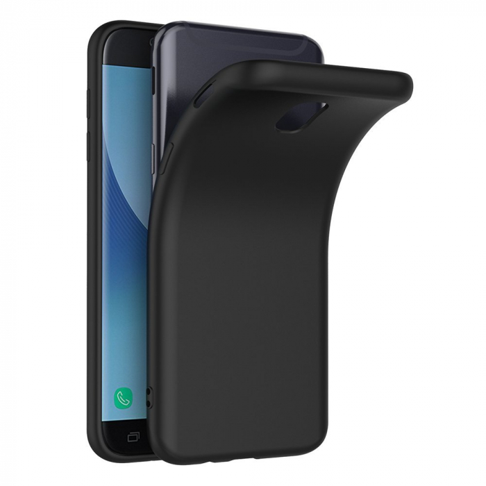 Husa de protectie ultraslim Samsung Galaxy J5 2017, Silicon, Negru [6]